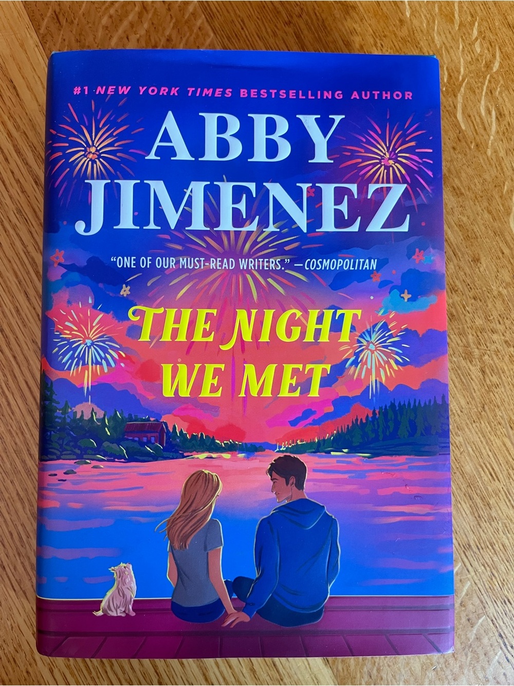 Abby Jimenez - The Night We Met hardcover book